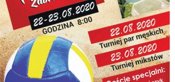 Turniej Siatkówki Plażowej ,,Leśna plaża" już w najbliższy weekend!
